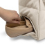 Женская спортивная сумка Heys 30123-00 Puffer Duffel Bag 48 см 30123-0016-00 0016 Off White - фото №9
