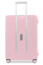 Чемодан на защелках с колесами Hinomoto Echolac PW004-28 Fusion Frame Suitcase L 76 см 1123TW004710280 Pink - фото №5