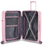 Чемодан на колёсах Roncato 419752 AirGlam Medium Trolley 68 см Expandable 419752-11 11 Rosa Cipria - фото №2