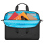 Сумка для ноутбука Rivacase 8234 Ulsan Laptop Bag 14″ 8234 Black - фото №3