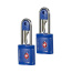 Замок с ключами Samsonite CO1*039 Travel Accessories Key Lock TSA X2 CO1-11039 11 Midnight Blue - фото №1