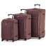 Чемодан на 2 колёсах 4 Roads 6127 24″ Upright 63 см Expandable 6127 (24") кофе Кофе - фото №17