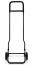 Хозяйственная сумка-тележка Garmol 1020G2 Walk на шасси G2 1020G2 WALK C-879 Чёрный - фото №5