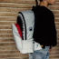 Детский рюкзак Pick&Pack PP963 Shark Shape Backpack M 13″ PP965-22 Reflective 22 Visible Grey - фото №5