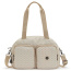 Женская сумка Kipling KI6454R63 Cool Defea Medium Shoulder bag Signature Beige KI6454R63 R63 Signature Beige - фото №4