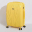 Чемодан на колесах с амортизаторами Eberhart 03L*428 Lotus Spinner L 77 см 03L-006-428 006 Yellow - фото №1
