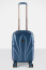 Чемодан с портпледом, амортизаторами и стопором Eberhart 07L*420 Lotus 2.0 S 55 см USB  07L-011-420 011 Blue Brilliant - фото №4