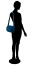 Сумка через плечо Roncato 415226 Rolling Crossbody Bag 24 см 415226-03 03 Blue - фото №5