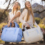 Женская спортивная сумка Heys 30123-00 Puffer Duffel Bag 48 см 30123-0004-00 0004 Light Blue - фото №4