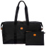 Складная дорожная сумка и кросс-боди 2 в 1 Bric's BXG40202 X-Collection X-Bag 22″ Folding Duffle BXG40202.101 101 Black - фото №5