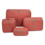 Набор упаковочных чехлов Delsey 001676036 Chatelet Air 2.0 Set of 4 Packig Cubes 00167603635 35 Orange - фото №1