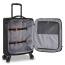Чемодан на колёсах Roncato 414463 Metropolitan Travel Spinner S 55 см Expandable 414463-01 01 Black - фото №2