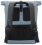 Рюкзак Delsey 001632620 Turenne Soft Backpack Rolltop 15.6″ RFID 00163262022 22 Blue Grey - фото №5