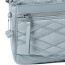 Стеганая сумка для планшета Hedgren HIC176M Inner City Eye M Quilted Shoulder Bag 10.1″ RFID HIC176M/868-09 868 Pearl Blue Quilt - фото №7