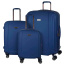 Чемодан на колесах с амортизаторами Eberhart 06R*420 Riviera Spinner S 55 см 06R-011-420 011 Blue - фото №10