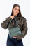 Женская сумка кросс-боди Ego Favorite 25-9912 из натуральной кожи 25-9912 Оливковый - фото №9
