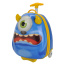 Детский чемодан Bouncie LG-14MT-B01 Cappe Upright 37 см Monster Blue LG-14MT-B01 Blue Blue Monster - фото №1