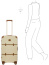 Чемодан с чехлом Bric's BBG38315 Bellagio 3.0 30″ Trunk L 74 см BBG38315.014 014 Cream - фото №7
