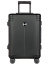 Алюминиевый чемодан на защелках со съемными колесами Verage GM20025W19 Birmingham Spinner S 53 см GM20025W19 Black - фото №5
