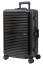 Алюминиевый чемодан на защелках Robinzon RA902-A Wellington Spinner M 67 см RA902-A-01 01 Black - фото №1