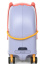 Детский чемодан-каталка делюкс Samsonite CT2-81001 Dream Rider Deluxe Elephant Lavend