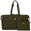 Складная дорожная сумка и кросс-боди 2 в 1 Bric's BXG40202 X-Collection X-Bag 22″ Folding Duffle BXG40202.078 078 Olive - фото №5