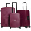 Чемодан на защелках Robinzon RP6802-C Cuba Spinner M 67 см RP6802-C-29 29 Wine Red - фото №11