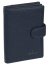 Кожаная обложка для паспорта и автодокументов Ego Favorite 306-0150М с отделениями для карт 306-0150М Тёмно-синий - фото №1