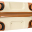 Чемодан Bric's с колесами Hinomoto BBG28301 Bellagio 2.0 21″ Carry-on Spinner S 55 см BBG28301.014 014 Cream - фото №10
