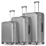 Чемодан с защитой углов Echolac PC148A-20 Shogun S 55 см 1119TA148919200 Silver - фото №11