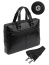 Мужская деловая кожаная сумка Ego Favorite 036-5951-01 формата А4 14″