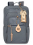 Рюкзак для ноутбука Rivacase 7569 Alpendorf ECO Laptop Backpack 17.3″ 7569 Серый - фото №11
