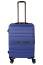 Чемодан с портпледом и амортизаторами Eberhart 01B*424 Bounce Spinner M 68 см Expandable 01B-011-424 011 Navy Blue - фото №4