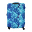 Чехол на средний чемодан Eberhart EBH687-M Turquoise Marble Suitcase Cover M