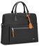 Женская сумка для ноутбука Roncato 412323 Woman BIZ Slim Laptop Briefcase 15.6″ 412323-01 01 Black - фото №1