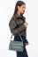 Женская сумка кросс-боди Ego Favorite 25-9912 из натуральной кожи 25-9912 Оливковый - фото №7