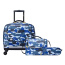 Школьный комплект из 3 предметов для мальчиков Delsey Academie 003389910 3-Piece Set 15.6″ 00338991022 22 Camo Blue - фото №1