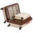 Чемодан на колёсах Robinzon RP2993-E Madeira Extra Spinner S 55 см Expandable RP2993-E-54 54 Champagne - фото №14