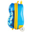 Детский чемодан Bouncie LG-14BG-B01 Cappe Upright 37 см Blue Bug LG-14BG-B01 Blue Bug Blue Bug - фото №4