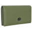 Женский кожаный кошелёк с кристаллами Сваровски Tony Perotti 903333 Swarovski Wallet 903333/18 Зеленый - фото №1