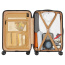 Чемодан-мобильный офис Rivacase 8181 Clark ECO Hand Cabin Luggage 55 см 15.6"  8181 Black - фото №7