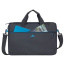 Сумка для ноутбука Rivacase 8057 Regent Laptop Bag 16″ 8057 Black - фото №2