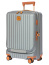 Чемодан-офис Bric's BRK28028 Capri 21″ Trolley S 55 см With Pocket 16″ USB Expandable BRK28028.021 021 Silver - фото №1