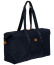 Складная дорожная сумка и кросс-боди 2 в 1 Bric's BXG40202 X-Collection X-Bag 22″ Folding Duffle BXG40202.050 050 Ocean Bluе - фото №1