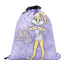 Детский набор чемодан и мешок Roncato 441000 Looney Tunes Kids Junior Trolley 50 см 441000-65 65 Lola - фото №5