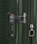 Чемодан с колесами Hinomoto Echolac 1124TS080-200 Atlas Pro S 55 см 1124TS080496200 Green - фото №5