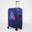 Чехол на большой чемодан Eberhart EBH982-L Not Yours Suitcase Cover L/XL EBH982-L Фиолетовый - фото №1