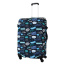Чехол на средний чемодан Eberhart EBH679-M Blue Teal Hello Suitcase Cover M