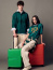 Чемодан на защёлках Delsey B03765810 Color Block Hardside Trolley M 67 см B0376581004 04 Red - фото №4