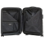 Чемодан Roncato 413463 Flight DLX Spinner S 55 см Expandable 413463-01 01 Black - фото №3